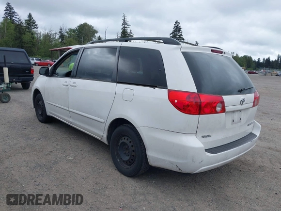 2006 Toyota Sienna CE z VIN 5TDZA23C36S430004, wystawiony jako IAAI lot #42271484 z przebiegiem 205 169 mil mil oraz . Historia ofert i sprzedaży dostępna na DreamBid. Obrazek 3.