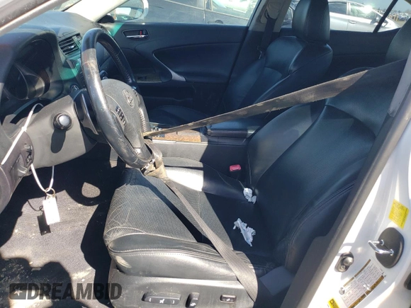 2010 Lexus IS 350 with VIN JTHBE5C26A5024732, listed as a Copart auction lot 50428405 with Not Provided miles and Salvage Title. Bid and sale history available at DreamBid. Image 7.