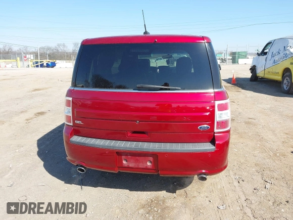 2015 Ford Flex SEL with VIN 2FMGK5C82FBA10250, listed as a IAAI auction lot 41749669 with 143,607 mi miles. Bid and sale history available at carsss.com. Image 17.