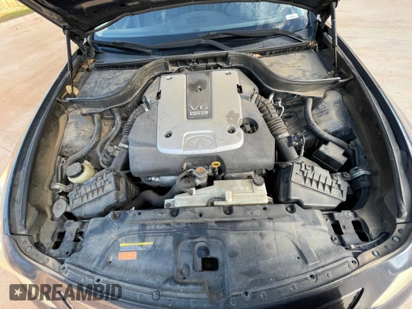 2009 Infiniti G37 x with VIN JNKCV61F29M054246, listed as a Copart auction lot 56072875 with 116,449 mi miles and Salvage Title. Bid and sale history available at DreamBid. Image 7.