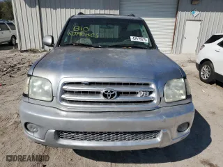 2001 Toyota Sequoia Limited with VIN 5TDBT48A21S016607, listed as a Copart auction lot 43915015 with 221,716 mi miles and Salvage Title. Bid and sale history available at carsss.com. Image 5.
