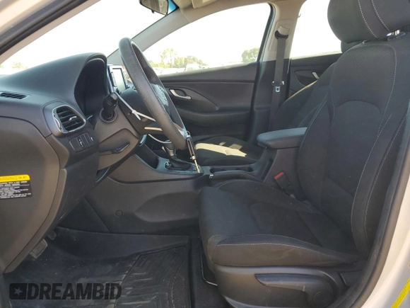2018 Hyundai Elantra GT with VIN KMHH35LE8JU083147, listed as a Copart auction lot 73531074 with 38,095 mi miles and Salvage Title. Bid and sale history available at carsss.com. Image 7.