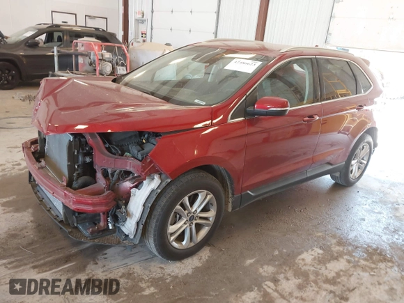 2019 Ford Edge SEL with VIN 2FMPK4J92KBB86831, listed as a IAAI auction lot 42486623 with 55,764 mi miles and . Bid and sale history available at DreamBid. Image 2.