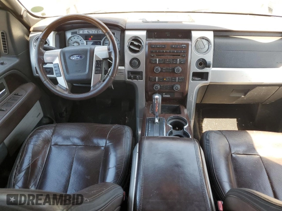 2009 Ford F-150 XL with VIN 1FTPW14V59FA44112, listed as a Copart auction lot 63436815 with 255,464 mi miles and Salvage title. Bid and sale history available at DreamBid. Image 8.