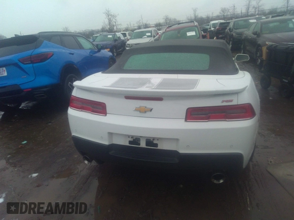 2015 Chevrolet Camaro LT with VIN 2G1FF3D35F9235032, listed as a IAAI auction lot 41095967 with 92,851 mi miles. Bid and sale history available at carsss.com. Image 17.