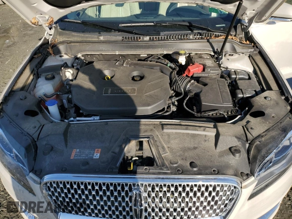 2020 Lincoln MKZ Reserve with VIN 3LN6L5F97LR606013, listed as a Copart auction lot 51758465 with 35,132 mi miles and Salvage Title. Bid and sale history available at carsss.com. Image 11.