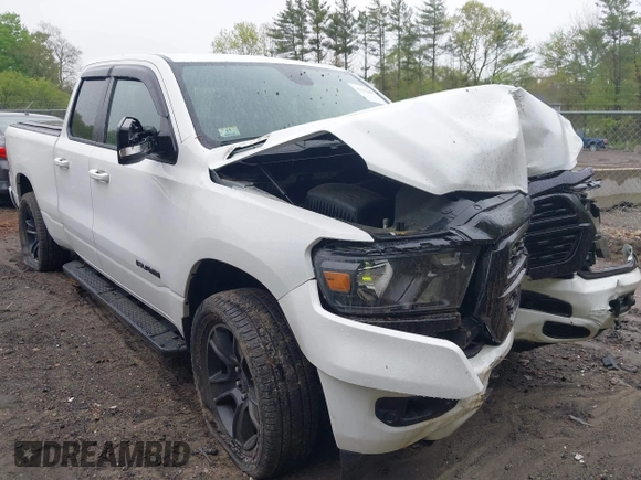 2022 Ram 1500 Big Horn с VIN 1C6SRFBT4NN445190, выставлен на аукционе IAAI как лот 42182639 с пробегом 16 802 миль миль и . История ставок и продаж доступна на DreamBid. Изображение 1.