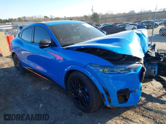 2021 Ford Mustang Mach-E GT with VIN 3FMTK4SX6MME02127, listed as a IAAI auction lot 41374405 with 20,108 mi miles and . Bid and sale history available at DreamBid. Image 1.