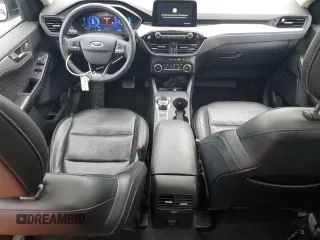 2020 Ford Escape SE Sport Hybrid with VIN 1FMCU9BZ5LUB13470, listed as a Copart auction lot 55960645 with 106,798 mi miles and Salvage title. Bid and sale history available at DreamBid. Image 8.