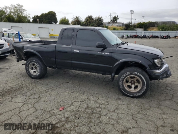 1999 Toyota Tacoma PreRunner with VIN 4TASM92N5XZ531898, listed as a Copart auction lot 54453895 with 172,157 mi miles and Salvage title. Bid and sale history available at DreamBid. Image 4.