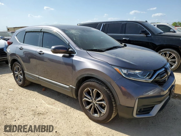 2022 Honda CR-V EX-L z VIN 7FARW1H89NE004129, wystawiony jako Copart lot #52430695 z przebiegiem 57 185 mil mil oraz Czysty tytuł • Clean title. Historia ofert i sprzedaży dostępna na DreamBid. Obrazek 4.