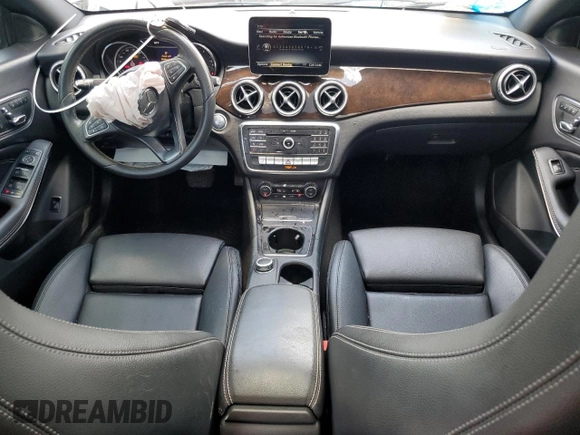 2018 Mercedes-Benz CLA 250 with VIN WDDSJ4EB1JN671338, listed as a Copart auction lot 60686855 with 96,574 mi miles and Salvage title. Bid and sale history available at DreamBid. Image 8.