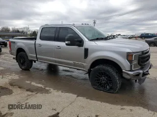 2021 Ford Super Duty F-250 SRW XL with VIN 1FT7W2BT9MEC95446, listed as a Copart auction lot 44594545 with 75,348 mi miles and Salvage Title. Bid and sale history available at carsss.com. Image 4.