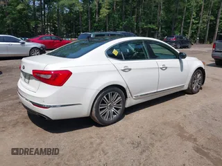 2015 Kia Cadenza Premium z VIN KNALN4D74F5177320, wystawiony jako IAAI lot #42500422 z przebiegiem 180 479 mil mil oraz . Historia ofert i sprzedaży dostępna na DreamBid. Obrazek 4.
