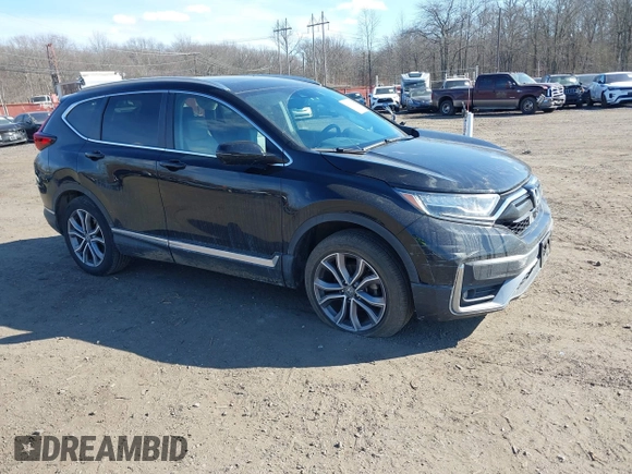 2020 Honda CR-V Touring with VIN 2HKRW2H98LH626651, listed as a IAAI auction lot 41668951 with 64,391 mi miles and . Bid and sale history available at DreamBid. Image 1.