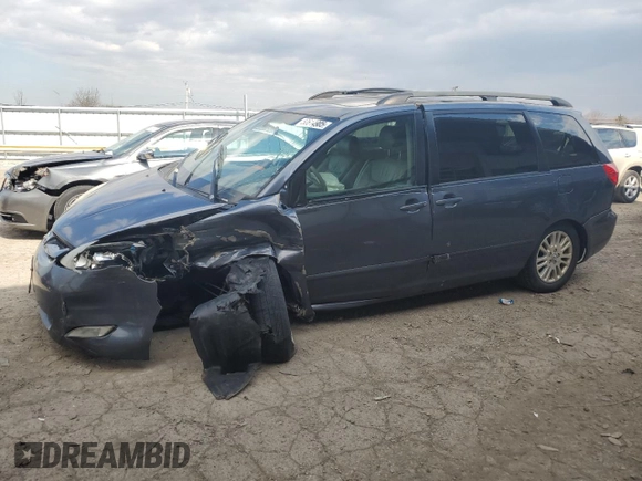 2007 Toyota Sienna XLE with VIN 5TDZK22C87S087996, listed as a Copart auction lot 50614905 with 0 mi miles and Salvage Title. Bid and sale history available at carsss.com. Image 1.