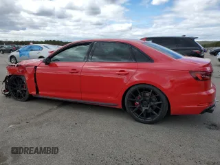 2019 Audi S4 Premium Plus with VIN WAUB4AF45KA116835, listed as a Copart auction lot 49913664 with 51,995 mi miles. Bid and sale history available at carsss.com. Image 2.