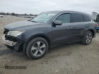 2014 Acura MDX with VIN 5FRYD3H27EB015567, listed as a Copart auction lot 48972145 with 120,245 mi miles and Salvage Title. Bid and sale history available at carsss.com. Image 1.