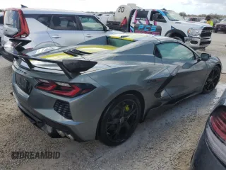 2022 Chevrolet Corvette 3LT with VIN 1G1YC3D49N5106278, listed as a Copart auction lot 75053144 with 0 mi miles and Salvage Title. Bid and sale history available at carsss.com. Image 3.
