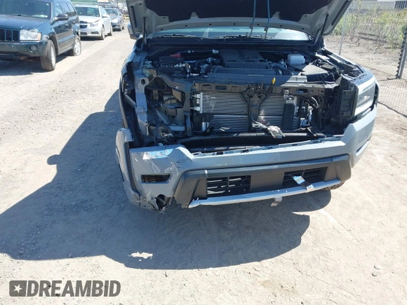 2024 Nissan Frontier SV with VIN 1N6ED1EK8RN668698, listed as a IAAI auction lot 42096224 with 5,295 mi miles and . Bid and sale history available at DreamBid. Image 6.