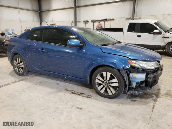 2013 Kia Forte Koup EX with VIN KNAFU6A26D5739235, listed as a Copart auction lot 47989625 with 119,632 mi miles and Salvage Title. Bid and sale history available at carsss.com. Image 4.