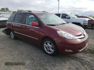 2006 Toyota Sienna XLE with VIN 5TDZA22C26S518673, listed as a Copart auction lot 50806375 with 159,107 mi miles and Salvage Title. Bid and sale history available at carsss.com. Image 4.