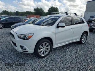 2012 Mitsubishi Outlander Sport SE with VIN JA4AP4AU9CZ005989, listed as a Copart auction lot 51596355 with 88,512 mi miles and Salvage Title. Bid and sale history available at carsss.com. Image 1.