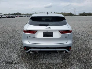 2021 Jaguar F-Pace R-Dynamic S with VIN SADCT2FU1MA663897, listed as a Copart auction lot 85629124 with 60,305 mi miles and Salvage title. Bid and sale history available at DreamBid. Image 6.