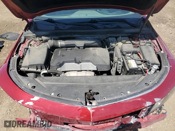 2015 Chevrolet Impala LT with VIN 2G1115SL7F9198458, listed as a Copart auction lot 57996275 with 128,480 mi miles and Salvage title. Bid and sale history available at DreamBid. Image 11.