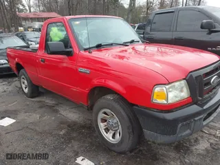 2007 Ford Ranger XL with VIN 1FTYR10U57PA52033, listed as a IAAI auction lot 41616576 with 130,010 mi miles. Bid and sale history available at carsss.com. Image 1.