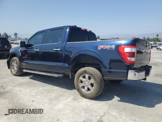 2022 Ford F-150 XL with VIN 1FTFW1ED5NFB54525, listed as a Copart auction lot 60115115 with 42,177 mi miles and Salvage title. Bid and sale history available at DreamBid. Image 2.