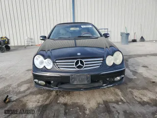 2004 Mercedes-Benz CLK-Class Cabriolet 5.0L with VIN WDBTK75G74T015491, listed as a Copart auction lot 43180655 with 161,213 mi miles and Salvage Title. Bid and sale history available at carsss.com. Image 5.