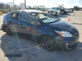 2014 Toyota Prius Four with VIN JTDKN3DU0E0389612, listed as a Copart auction lot 45700645 with Not Provided miles and Salvage Title. Bid and sale history available at carsss.com. Image 4.
