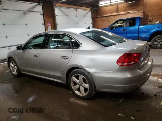 2013 Volkswagen Passat SE with VIN 1VWBP7A30DC096848, listed as a Copart auction lot 64006485 with 136,742 mi miles and Salvage title. Bid and sale history available at DreamBid. Image 2.