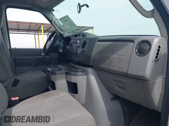 2009 Ford Econoline Cargo Commercial with VIN 1FTNE14W09DA38068, listed as a IAAI auction lot 41690071 with 182,337 mi miles and . Bid and sale history available at DreamBid. Image 5.
