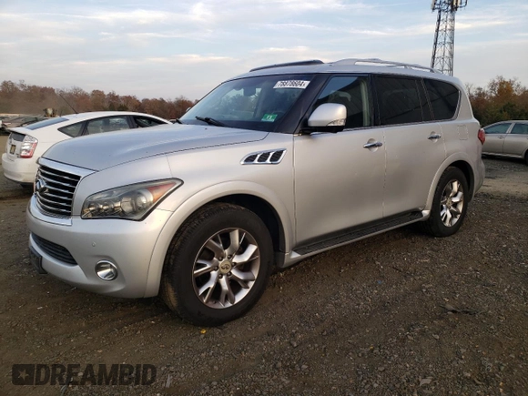 2011 Infiniti QX56 8-passenger with VIN JN8AZ2NC0B9300259, listed as a Copart auction lot 78878604 with 196,636 mi miles and Clean Title. Bid and sale history available at carsss.com. Image 1.