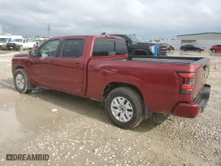 2024 Nissan Frontier SV with VIN 1N6ED1FJ0RN617797, listed as a Copart auction lot 54576125 with 9,183 mi miles and Salvage Title. Bid and sale history available at carsss.com. Image 2.