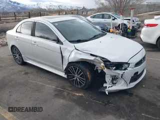 2017 Mitsubishi Lancer ES with VIN JA32V2FW3HU009019, listed as a IAAI auction lot 41852166 with 79,290 mi miles. Bid and sale history available at carsss.com. Image 1.