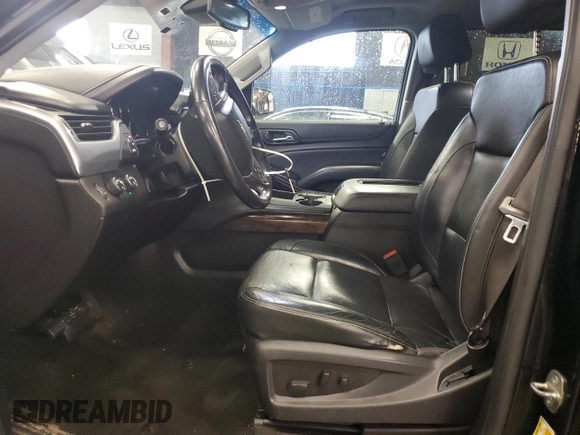 2017 Chevrolet Suburban LT with VIN 1GNSKHKC4HR185340, listed as a Copart auction lot 55830355 with 196,683 mi miles and Salvage Title. Bid and sale history available at DreamBid. Image 7.