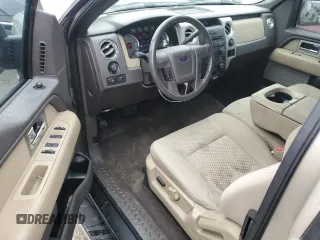 2010 Ford F-150 XL with VIN 1FTFX1CV3AFD17207, listed as a Copart auction lot 44138395 with 122,570 mi miles and Salvage Title. Bid and sale history available at carsss.com. Image 8.