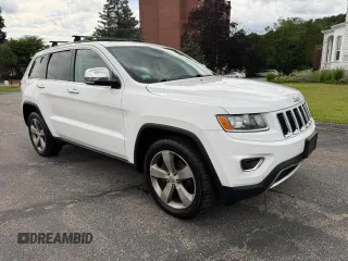 2014 Jeep Grand Cherokee Limited with VIN 1C4RJFBG9EC155122, listed as a Copart auction lot 63812735 with 164,061 mi miles and Clean title. Bid and sale history available at DreamBid. Image 1.