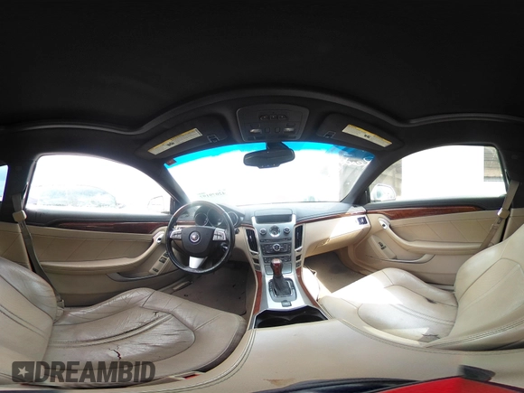 2013 Cadillac CTS Coupe Premium with VIN 1G6DS1E36D0107566, listed as a IAAI auction lot 42079197 with 122,386 mi miles. Bid and sale history available at carsss.com. Image 18.