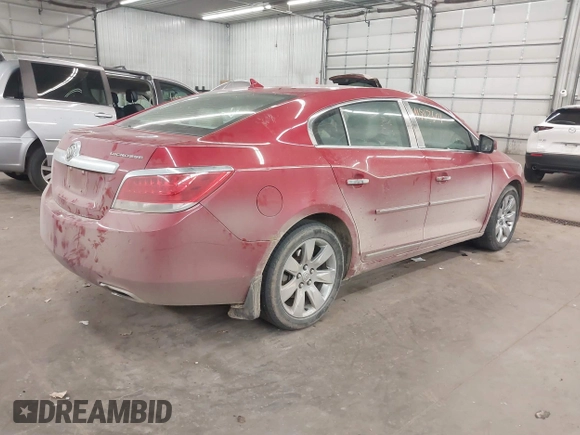 2012 Buick LaCrosse Premium 2 with VIN 1G4GF5E31CF222640, listed as a IAAI auction lot 41817501 with 132,969 mi miles and . Bid and sale history available at DreamBid. Image 4.
