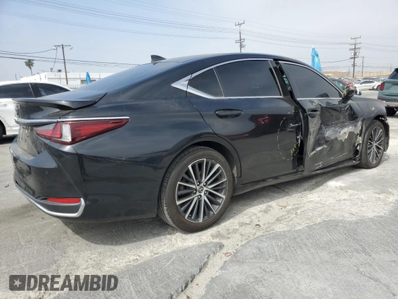 2022 Lexus ES 300h with VIN 58ADA1C17NU021831, listed as a Copart auction lot 52971935 with 73,056 mi miles and Salvage title. Bid and sale history available at DreamBid. Image 3.