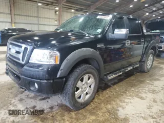 2006 Ford F-150 XLT с VIN 1FTPW14546FA00081, выставлен на аукционе Copart как лот 63607045 с пробегом 106 828 миль миль и Списание • Salvage title. История ставок и продаж доступна на DreamBid. Изображение 1.