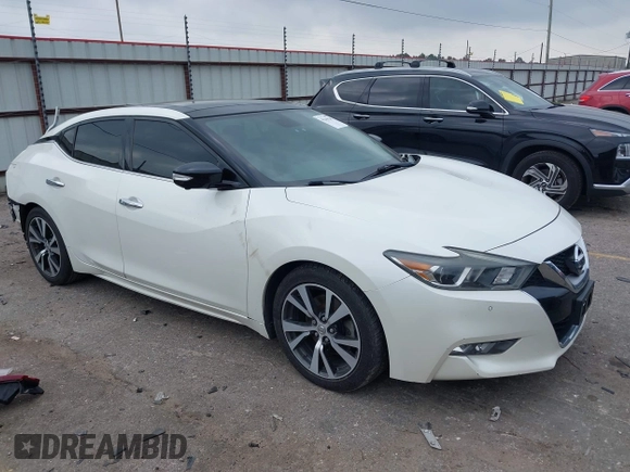 2017 Nissan Maxima Platinum with VIN 1N4AA6AP0HC380988, listed as a IAAI auction lot 42245241 with 88,822 mi miles and . Bid and sale history available at DreamBid. Image 1.