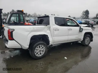 2024 Toyota Tacoma 4WD SR5 with VIN 3TYLB5JN9RT004528, listed as a Copart auction lot 43813625 with 11,414 mi miles and Salvage Title. Bid and sale history available at carsss.com. Image 3.