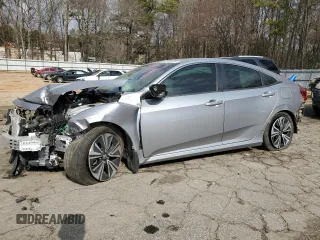 2017 Honda Civic EX-L с VIN 19XFC1F79HE022593, выставлен на аукционе Copart как лот 43459985 с пробегом 83 008 миль миль и Списание • Salvage title. История ставок и продаж доступна на DreamBid. Изображение 1.