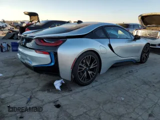 2016 BMW i8 z VIN WBY2Z2C57GV675955, wystawiony jako Copart lot #37525654 z przebiegiem 64 806 mil mil oraz . Historia ofert i sprzedaży dostępna na DreamBid. Obrazek 3.