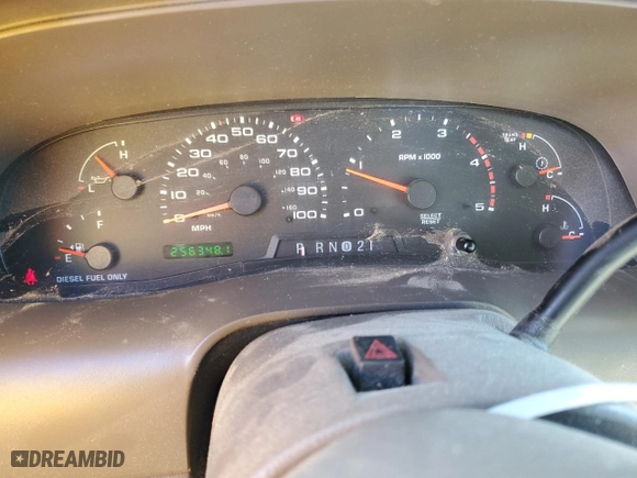 2002 Ford Excursion Limited with VIN 1FMSU43F92ED25400, listed as a Copart auction lot 45572105 with NaN miles and Salvage Title. Bid and sale history available at carsss.com. Image 9.